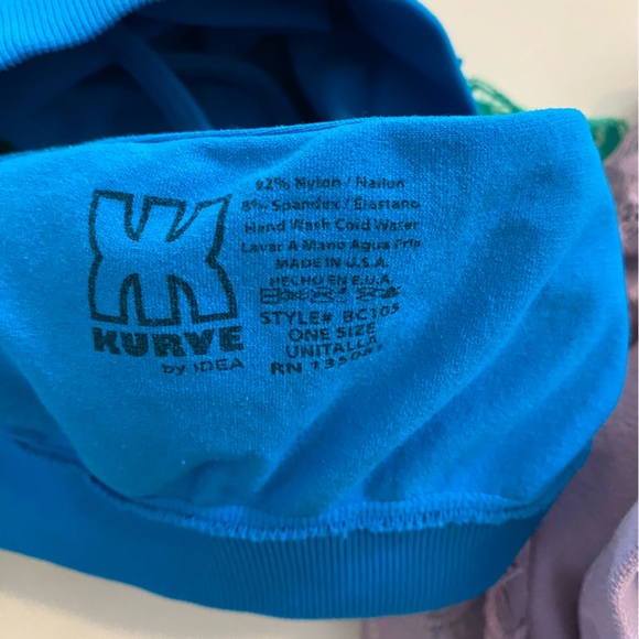 Kurve Dancewear Bundle of 3 Kids Basic Bandeau Cami with Lace - Picture 5 of 5